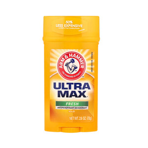 استیک ضد تعریق مردانه آرم اند همر مدل Ultra Max Fresh با ماندگاری 48 ساعته و بدون ایجاد لک روی لباس وزن ۷۳ گرم