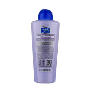 شامپو مناسب موهای چرب هیرواتر مدل DEEP CLEAN بدون سولفات کنترل کننده چربی مو حجم ۴۰۰ میل