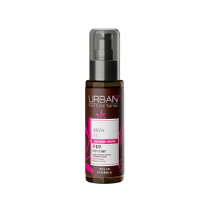 سرم ضدشکستگی و درخشان‌کننده مو اوربن کر مدل ARGAN OIL حاوی روغن آرگان و محافظ UV حجم ۷۵ میل