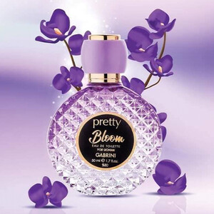 ادوتویلت زنانه گابرینی مدل PRETTY BLOOM با رایحه خنک، فرِش و گیاهی-گلی حجم ۵۰ میل