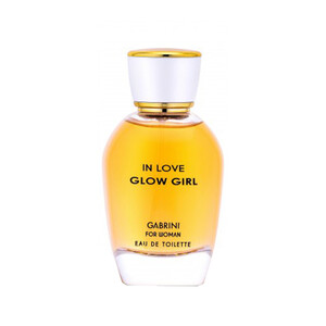 قرص ادوتویلت زنانه گابرینی مدل IN LOVE GLOW GIRL با رایحه شیرین، چوبی و آروماتیک حجم ۱۰۰ میل