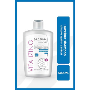 شامپو ضدشوره و محرک رشد ریشه فارماسی مدل Vitalizing حاوی عصاره سیر و سرکه سیب حجم ۵۰۰ میل