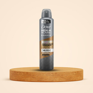 اسپری ضد تعریق آقایان داو مدل Mineral Powder + Sandalwood با ماندگاری 48 ساعته حجم ۲۵۰ میل