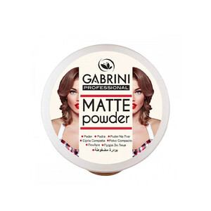 پنکیک مات گابرینی مدل MATTE POWDER با پوشش یکنواخت و ماندگاری بالا وزن ۱۲ گرم