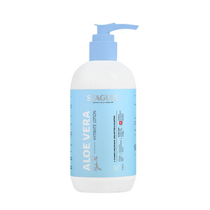 لوسیون آبرسان سی‌گل مدل Aloe Vera مناسب پوست خشک و معمولی حجم ۳۰۰ میل