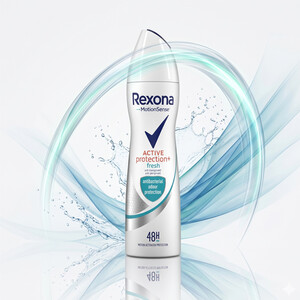 اسپری ضد تعریق و آنتی باکتریال زنانه رکسونا مدل ACTIVE PROTECTION+ FRESH  با ماندگاری ۴۸ ساعته حجم ۲۰۰ میل