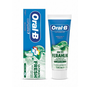 خمیر دندان اورال بی مدل ultimate fresh با طراوت ماندگار نعنا حجم ۷۵ میل
