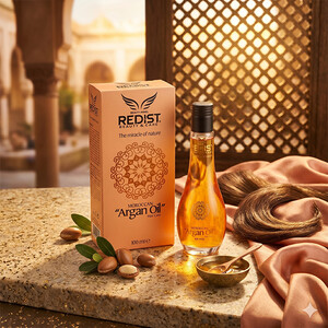 روغن آرگان ردیست مدل MOROCCAN ARGAN OIL مغذی و ترمیم کننده مو حجم ۱۰۰ میل