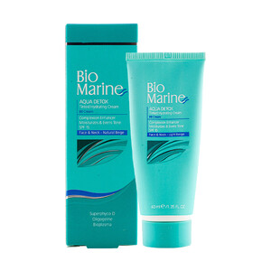 کرم رطوبت رسان رنگی بایومارین مدل AQUA DETOX با SPF15 مناسب انواع پوست حجم ۴۰ میل