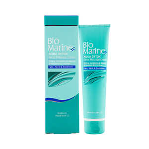 کرم ماساژ صورت و گردن بایومارین مدل AQUA DETOX با خاصیت سفت کننده و ریلکس کننده مناسب انواع پوست حجم ۱۰۰ میل