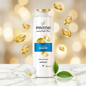 شامپو کلاسیک پنتن مدل KLASİK BAKIM حاوی کمپلکس پرو-وی Active Nutri-Plex حجم ۴۰۰ میل