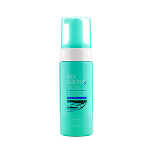 فوم شستشوی صورت و گردن بایومارین مدل AQUA PURE با خاصیت ضد آلودگی و پاک کنندگی ملایم مناسب پوست های نرمال تا مختلط حجم ۱۵۰ میل