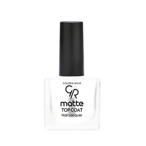 تاپ کت با قدرت مات کنندگی بالا گلدن رز مدل MATTE TOP COAT حجم ۱۰.۵ میل