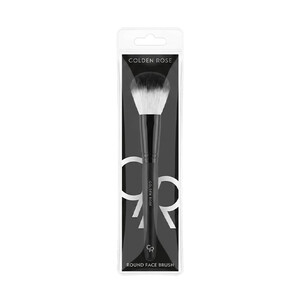 براش آرایشی گرد صورت گلدن رز مدل ROUND FACE BRUSH با تراکم بالا جهت فید کرم‌پودر