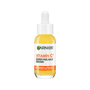 سرم ویتامین سی گارنیه مدل VITAMIN C PLUS با ویژگی کاهش ۷۰ درصدی لکه‌های تیره و فرمولاسیون حاوی ملاسيل حجم ۳۰ میل