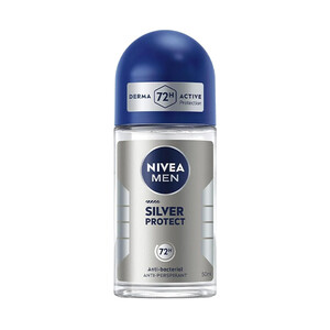 رول ضدتعریق مردانه نیوآ مدل SILVER PROTECT با ویژگی آنتی‌باکتریال و ماندگاری ۷۲ ساعته حجم ۵۰ میل