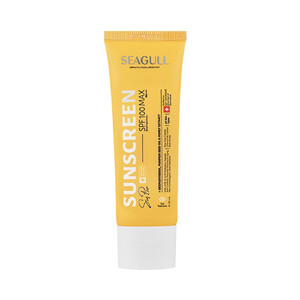کرم ضدآفتاب فاقد رنگ سی‌گل مدل SUNSCREEN SPF 100 MAX مناسب انواع پوست حجم ۵۰ میل