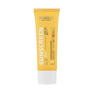 کرم ضدآفتاب فاقد رنگ سی‌گل مدل SUNSCREEN SPF 30 مناسب پوست‌های نرمال تا خشک حجم ۵۰ میل