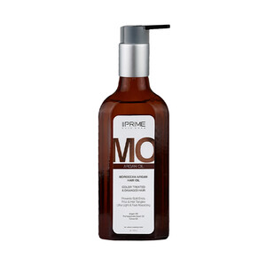 روغن تقویت‌کننده و درخشان‌کننده مو آرگان پرایم مدل Argan حاوی اسیدهای چرب ضروری و ویتامین E با خاصیت ترمیم‌کنندگی و ضد وز مناسب موهای رنگ‌شده و آسیب‌دیده حجم 100 میل