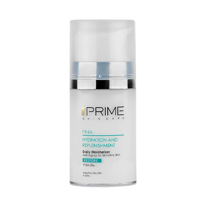 کرم آبرسان و بازسازی‌کننده صورت پرایم مدل DAILY ANTI-AGING MOISTURIZER مناسب پوست خشک و حساس حجم ۵۰ میل