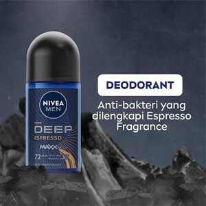 رول ضد تعریق مردانه نیوآ مدل Deep Espresso با ماندگاری ۷۲ ساعته حجم ۵۰ میلی لیتر