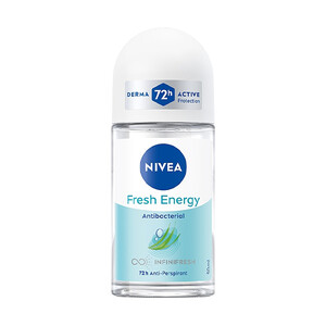 رول ضد تعریق زنانه نیوآ مدل Fresh Energy با ماندگاری ۷۲ ساعته حجم ۵۰ میلی لیتر