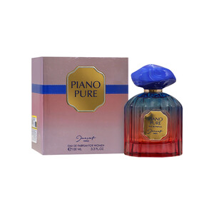 ادو پرفیوم زنانه ژکساف مدل PIANO PURE رایحه گرم و شیرین گروه بویایی گلی میوه‌ای حجم 100 میل