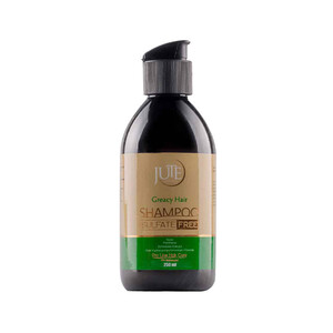 شامپو موهای چرب ژوت فاقد سولفات با قدرت کنترل سبوم و حفظ طراوت اسکالپ حجم 250ml
