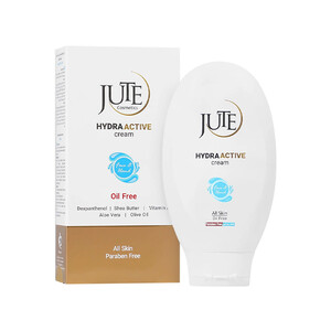 کرم مرطوب کننده و آبرسان ژوت مدل Hydra Active با خاصیت هیدراتاسیون متعادل مناسب انواع پوست حجم 150ml