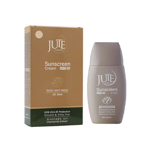 کرم ضدآفتاب  با SPF50 مناسب انواع پوست با رنگ بژ خیلی روشن حجم 50ml
