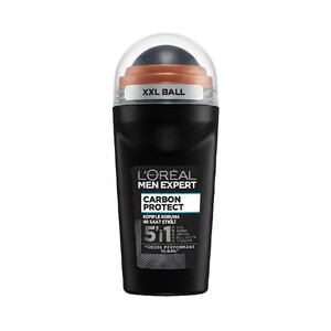 رول ضدتعریق آقایان لورآل مدل Men Expert Carbon Protect با عملکرد ۵ کاره و ماندگاری ۴۸ ساعته حجم 50ml