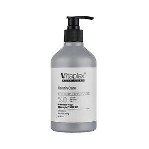 شامپو موهای فاقد سولفات ویتاپلکس مدل Keratin Care  مناسب برای موهای  کراتینه حجم 500ml