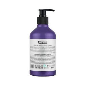 شامپو فاقد سولفات ویتاپلکس مدل Color Care مخصوص موهای رنگ شده و دکلره شده حجم 500ml