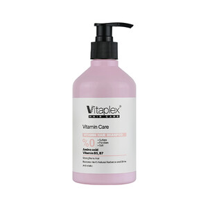شامپو فاقد سولفات ویتاپلکس مدل Vitamin Care مخصوص موهای خشک و نرمال حجم ۵۰۰ میل