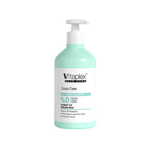 شامپو فاقد سولفات ویتاپلکس مدل Scalp Care مناسب مو و پوست سر چرب حجم ۵۰۰ میل