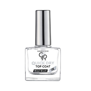 تاپ کت خشک کننده سریع ناخن گلدن رز مدل QUICK DRY براق کننده و محافظ لاک حجم 10ml