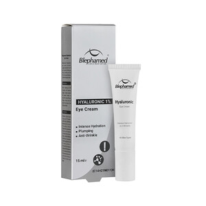 کرم دور چشم بلفامد آبرسان و ضد چروک مناسب انواع پوست حاوی هیالورونیک اسید حجم 15ml
