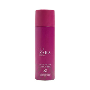 اسپری خوشبو کننده بدن زنانه زارا مدل 2.0 با رایحه گرم و شیرین حجم 200ml