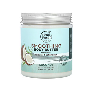 کره بدن مغذی و نرم کننده  پتال فرش مدل Smoothing Coconut مغذی و نرم کننده مناسب پوست های خشک و زبر با رایحه نارگیل حجم 237ml