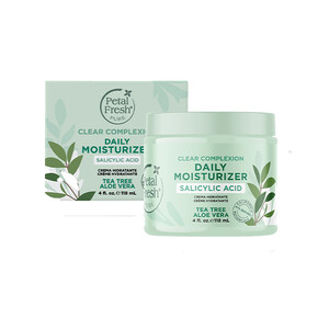 کرم مرطوب کننده صورت پتال فرش مدل Clear Complexion ضد جوش و کنترل کننده چربی مناسب پوست های چرب و مستعد آکنه حجم 118ml