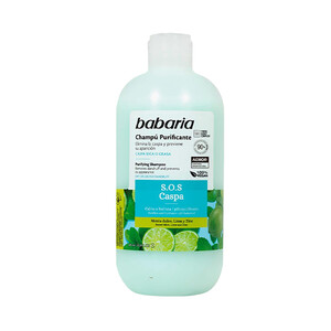شامپو ضد شوره باباریا مدل SOS Caspa مناسب موهای دارای شوره و پوست سر حساس حجم 500ml