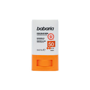 کرم ضد آفتاب استیکی باباریا مدل Solar Facial با SPF50 مناسب انواع پوست حجم 20ml