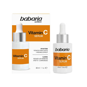 سرم روشن کننده ویتامین C باباریا با خاصیت ضد لک و آنتی‌اکسیدان حجم 30ml