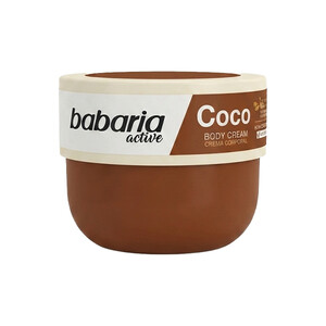 کرم بدن روغن نارگیل باباریا مدل Coco مغذی و ترمیم‌کننده مناسب پوست‌های خیلی خشک حجم 400ml