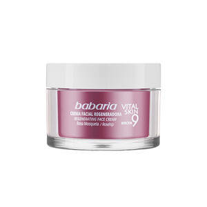 کرم جوانساز 9 کاره باباریا مدل Rosa Mosqueta بازسازی‌کننده و ضد چروک قوی حجم 50ml