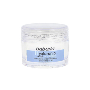 کرم آبرسان هیالورونیک اسید باباریا با خاصیت جوانساز و پرکننده خطوط مناسب پوست خشک حجم 50ml
