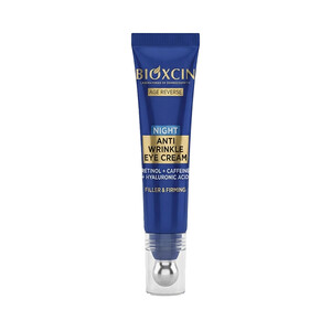 کرم دور چشم شب بیوکسین مدل Anti-Wrinkle با خاصیت سفت‌کنندگی و پرکننده خطوط حجم 15ml