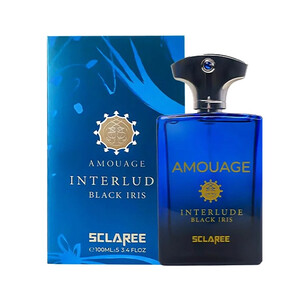 عطر مردانه اسکلاره مدل Amouage Interlude Black Iris با رایحه گرم، تلخ و چوبی ادویه‌ای حجم 100ml