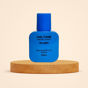 عطر جیبی مردانه اسکلاره مدل HALTANE با رایحه گرم، تلخ، چوبی عودی و ادویه‌ای حجم 35ml