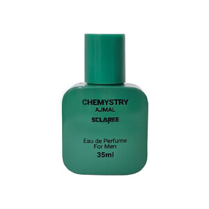عطر جیبی مردانه اسکلاره مدل Ajmal Chemistry با رایحه خنک، ملایم و چوبی معطر حجم 35ml